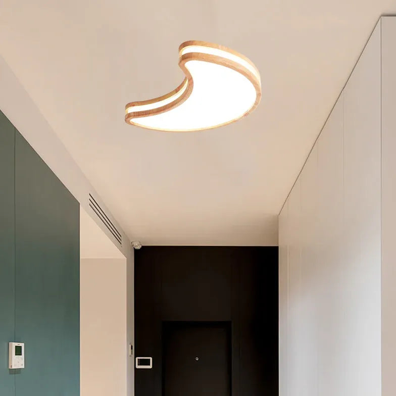 Plafoniera incasso Design Moderno in Legno - clowasit.com