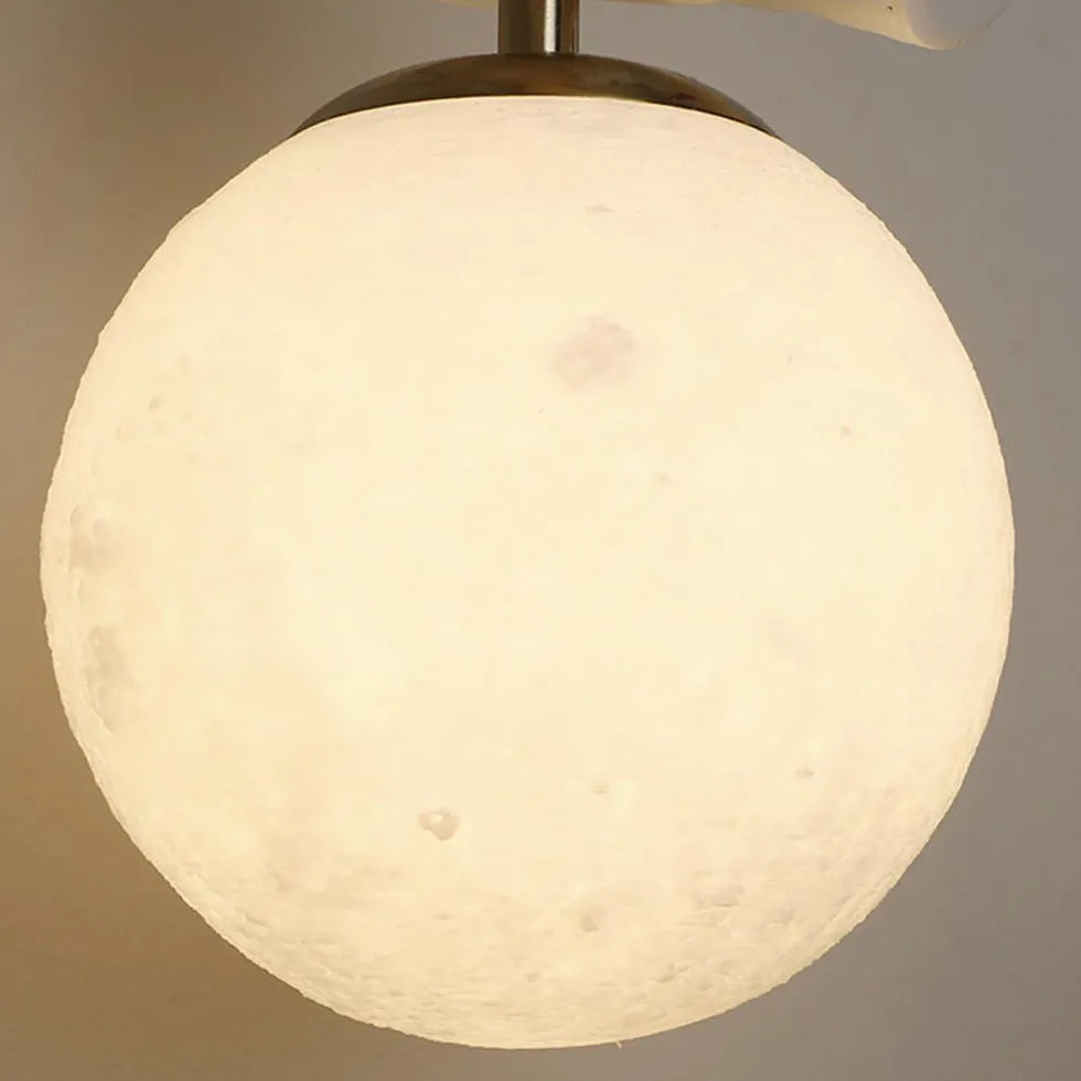 Lampadario moderno con sfere nello spazio - clowasit.com