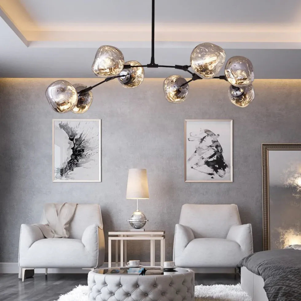 Lampadario Soggiorno Design Bolle Irregolari Stile Nordico - clowasit.com