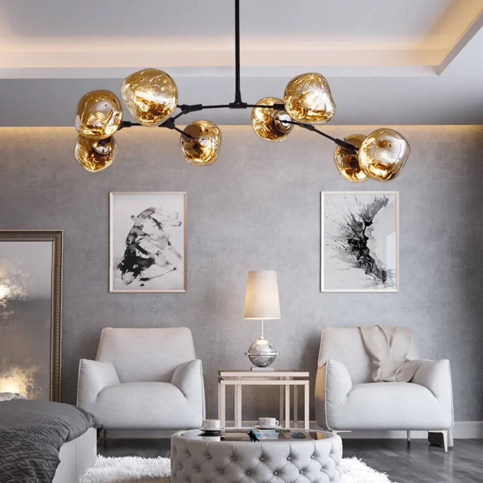 Lampadario Soggiorno Design Bolle Irregolari Stile Nordico - clowasit.com