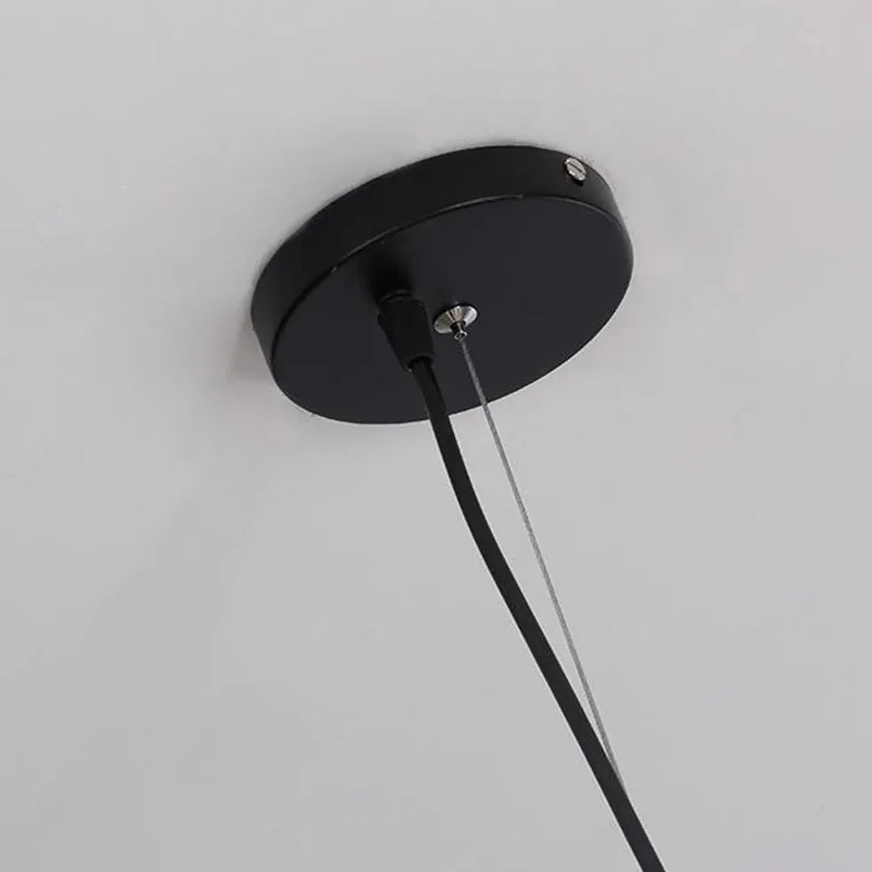 Lampadari moderni particolari elegante con bianco semisferico - clowasit.com