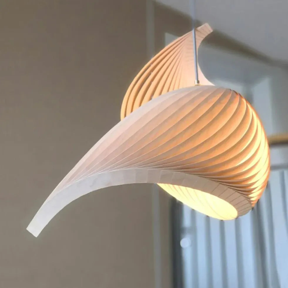 Lampadari a spirale gradiente semitrasparente artistico - clowasit.com