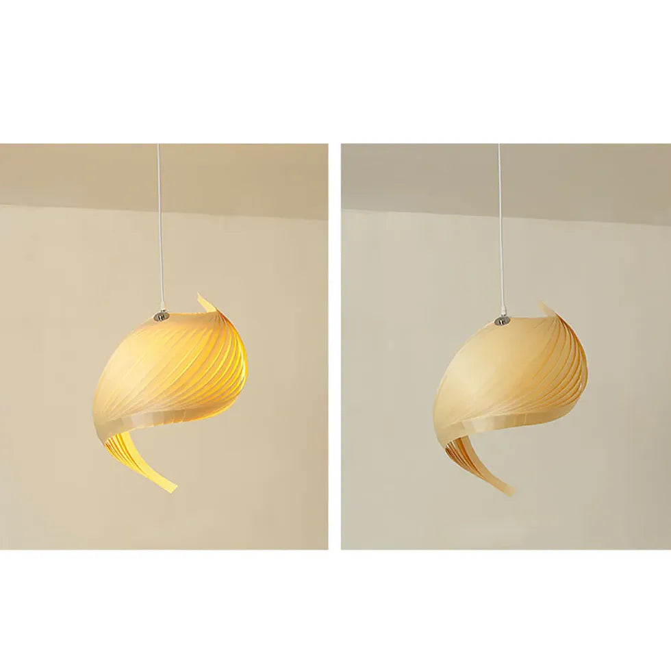 Lampadari a spirale gradiente semitrasparente artistico - clowasit.com