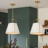 Siti lampadari moderni in tessuto bianco elegante - clowasit.com