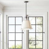 Siti lampadari moderni in tessuto bianco elegante - clowasit.com
