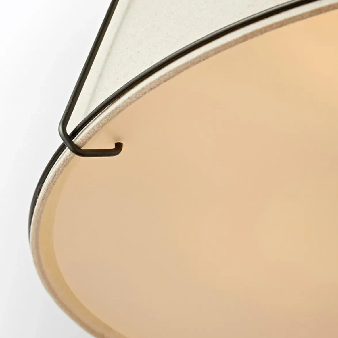 Siti lampadari moderni in tessuto bianco elegante - clowasit.com