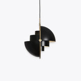 Lampadario oro moderno per sala da pranzo - clowasit.com