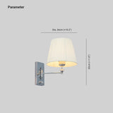 Applique da parete tessuto pieghevole design moderno - clowasit.com