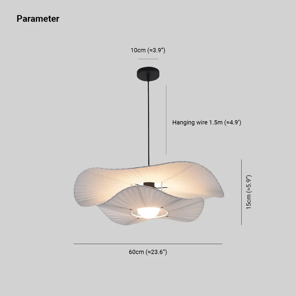 Rosone per lampadari sospesi bianco tessuto elegante - clowasit.com
