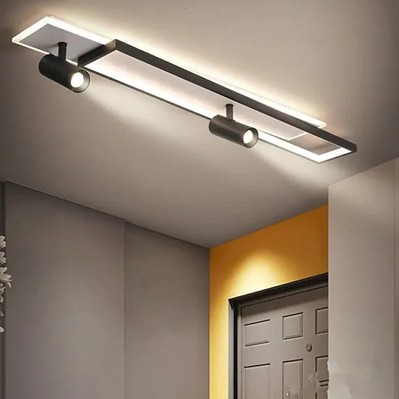 Plafoniere moderne rettangolari Design Elegante e Funzionale - clowasit.com