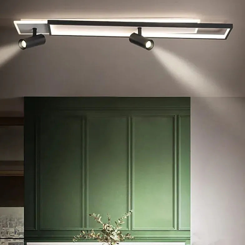 Plafoniere moderne rettangolari Design Elegante e Funzionale - clowasit.com