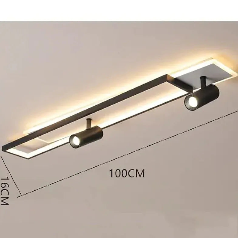Plafoniere moderne rettangolari Design Elegante e Funzionale - clowasit.com