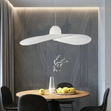 Lampadari ventilatori moderni con design bianco curvo - clowasit.com