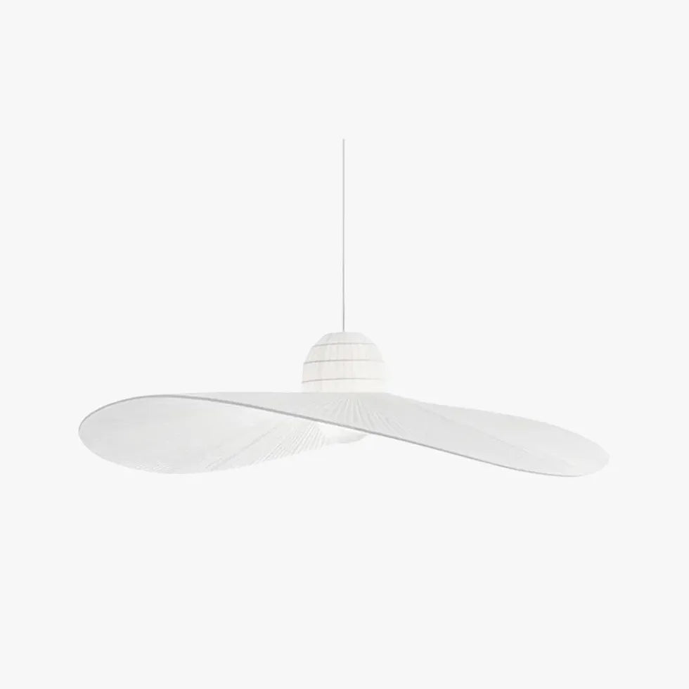 Lampadari ventilatori moderni con design bianco curvo - clowasit.com