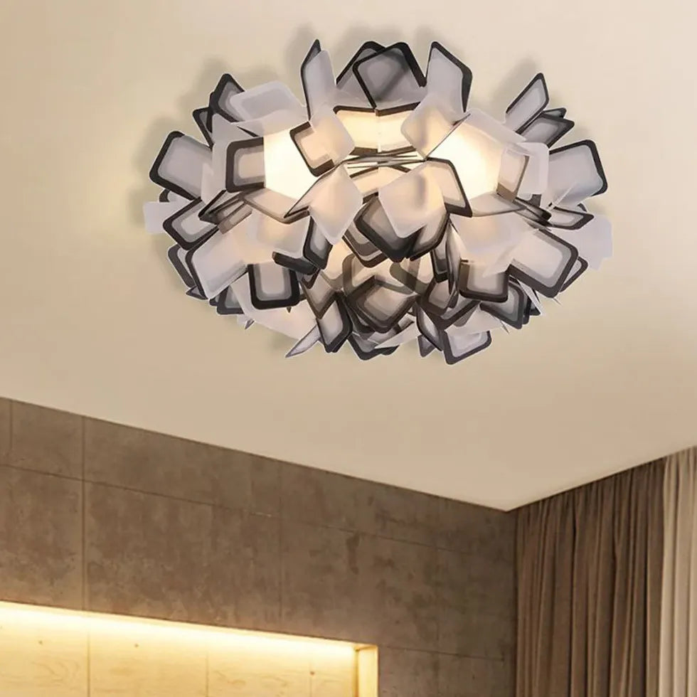 Lampadari in Acrilico Illuminazione Artistica E Bianco - clowasit.com