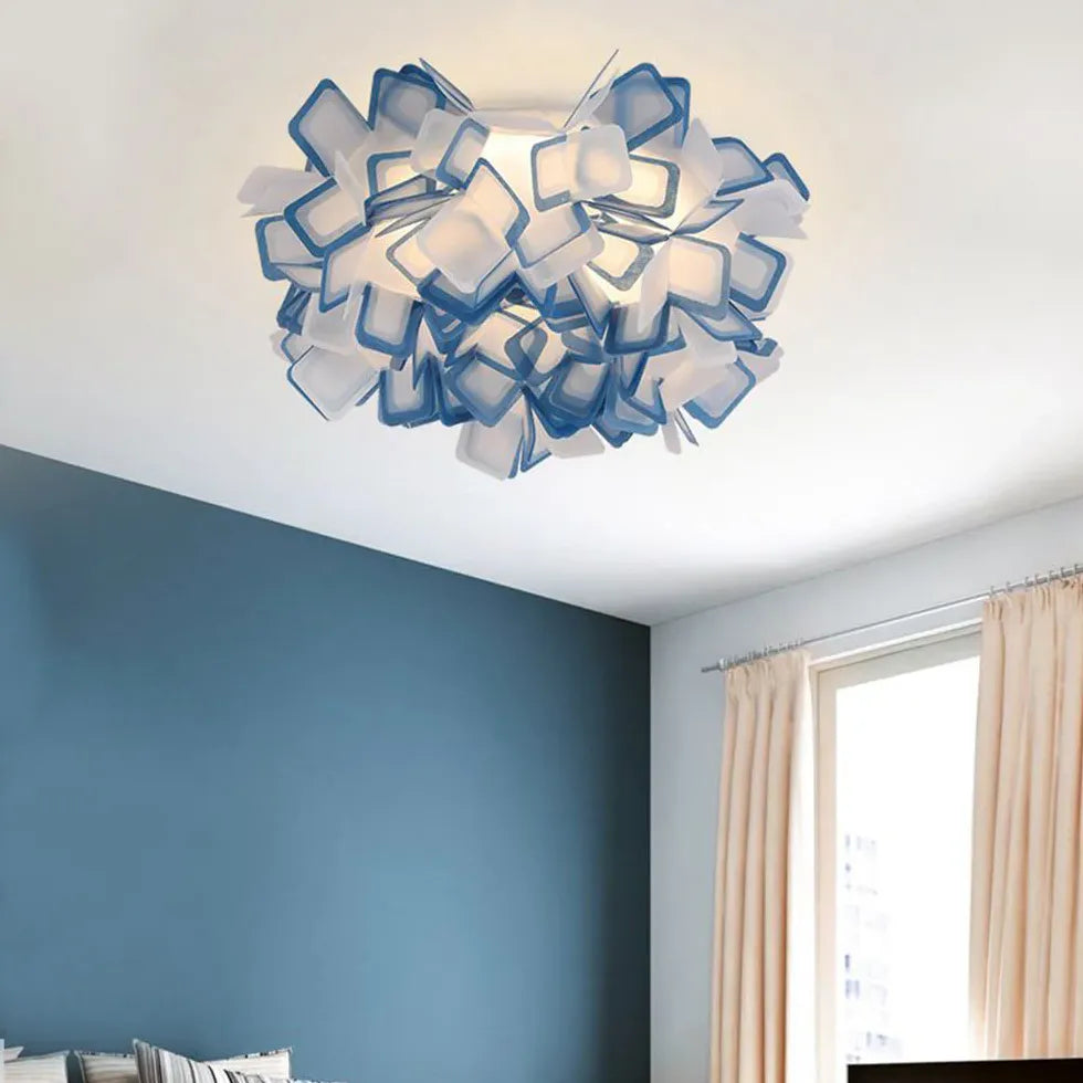Lampadari in Acrilico Illuminazione Artistica E Bianco - clowasit.com