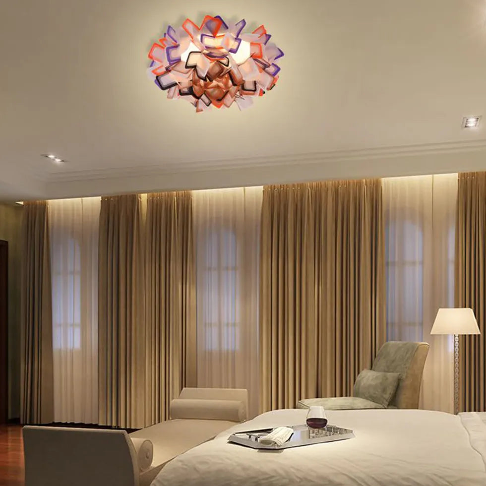 Lampadari in Acrilico Illuminazione Artistica E Bianco - clowasit.com