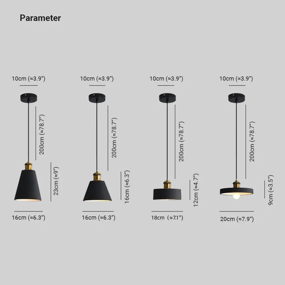 Lampadario Circolare per Sala da Pranzo Nera - clowasit.com