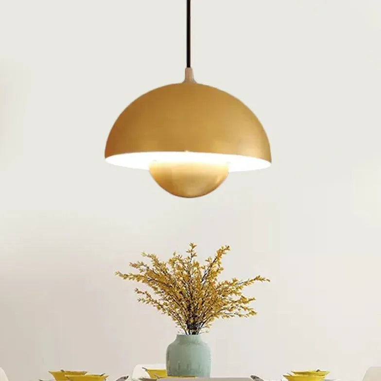 Hemispherical Art Modern Dining Room Pendant Light - clowasit.com