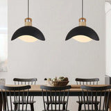 Lampadario moderno a soffitto design semicerchio - clowasit.com