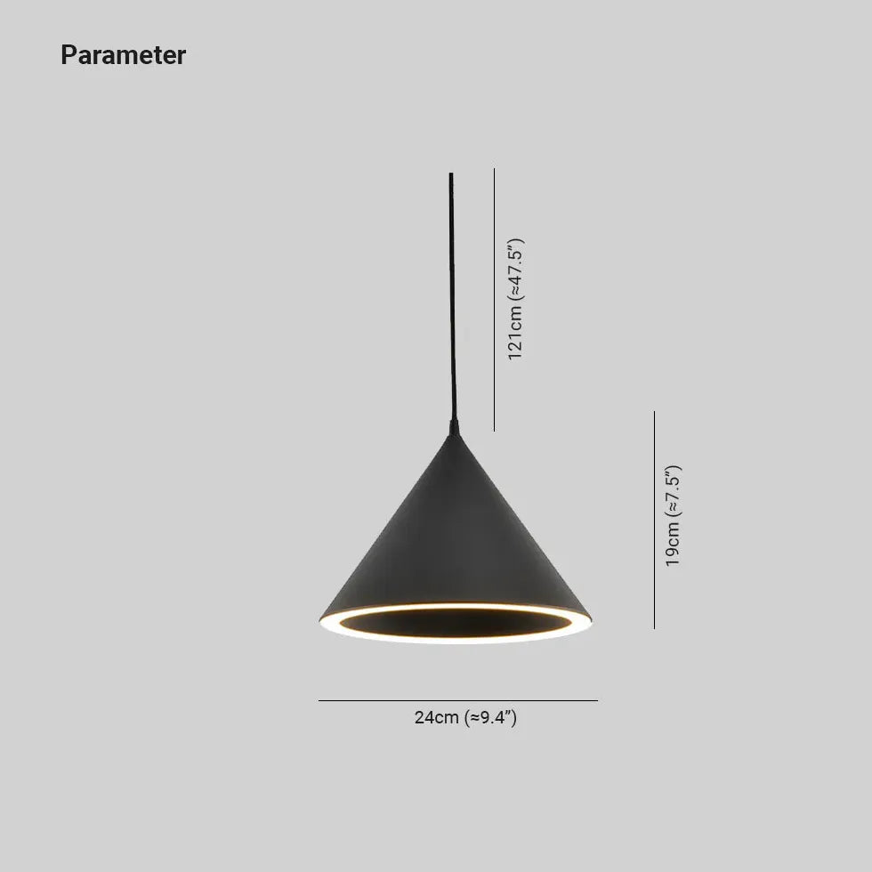 Lampadario moderno minimalista cono cucina - clowasit.com