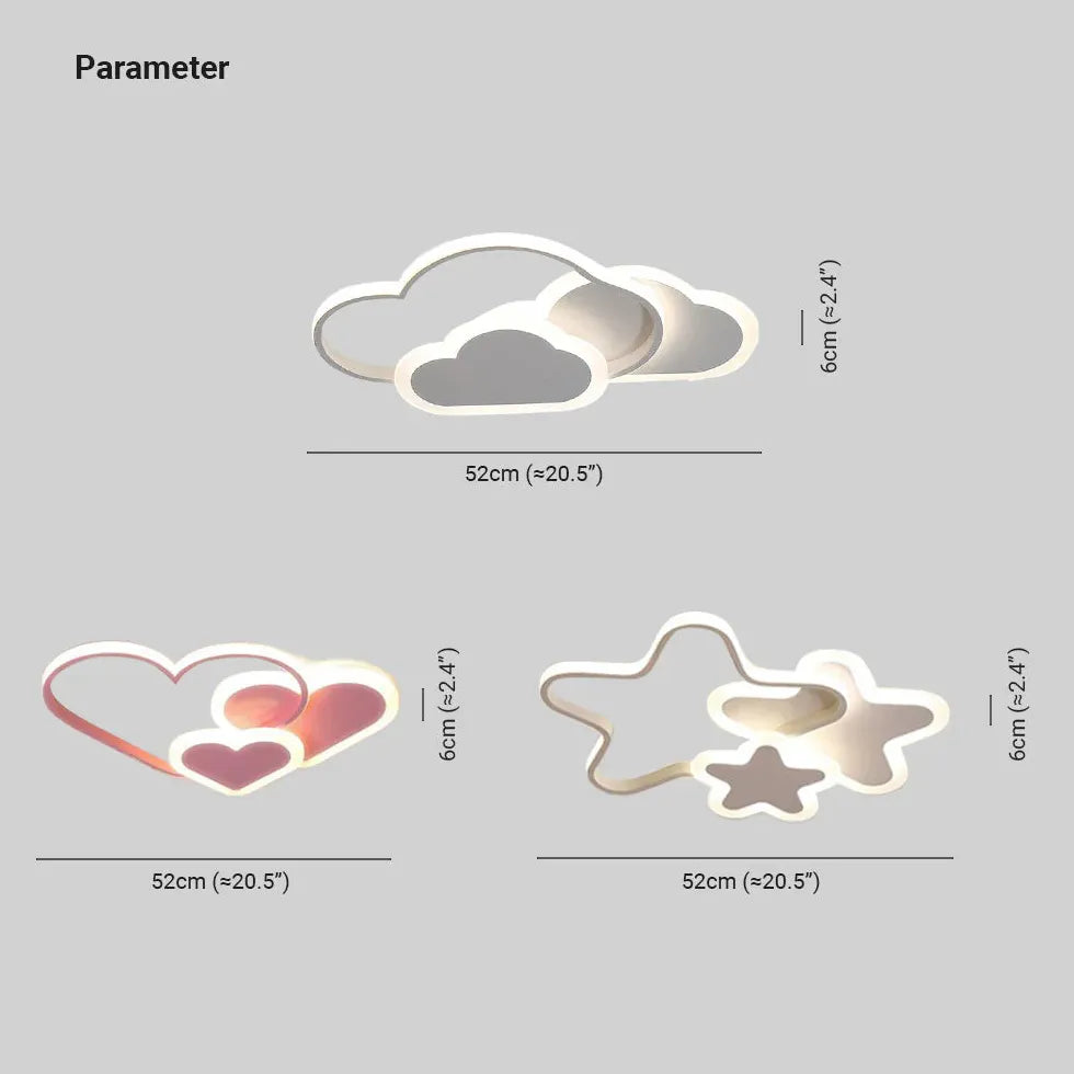Lampade da soffitto moderne a led rosa - clowasit.com