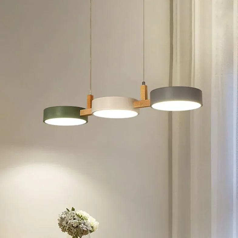 Lampadario colorato moderno design grafico per interni - clowasit.com