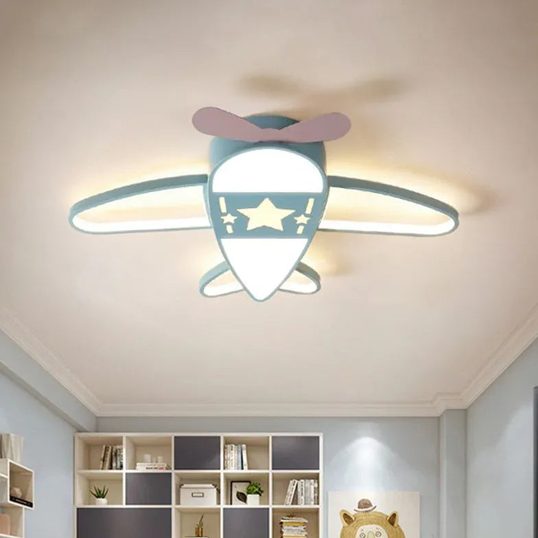 Lampada soffitto aereo cartoon per bambini - clowasit.com