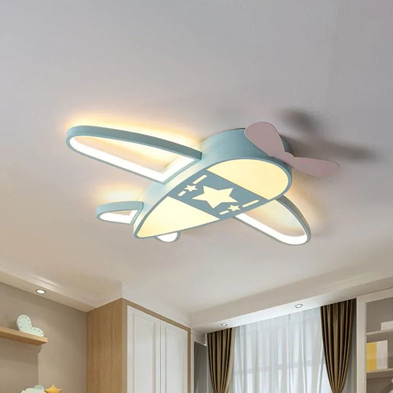 Lampada soffitto aereo cartoon per bambini - clowasit.com