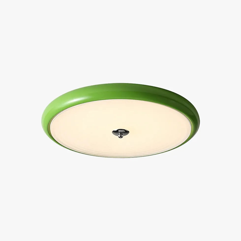 Plafoniera Led Soffitto Rotonda Verde per Camera - clowasit.com