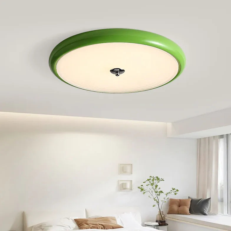 Plafoniera Led Soffitto Rotonda Verde per Camera - clowasit.com