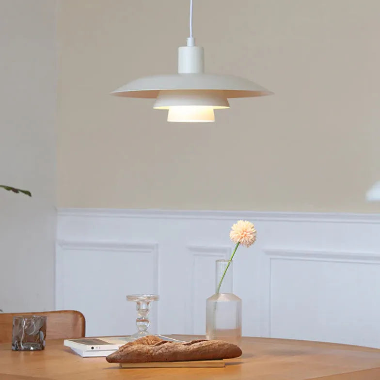 Lampadari su tavolo da pranzo doppio cerchio - clowasit.com