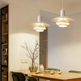 Lampadari su tavolo da pranzo doppio cerchio - clowasit.com