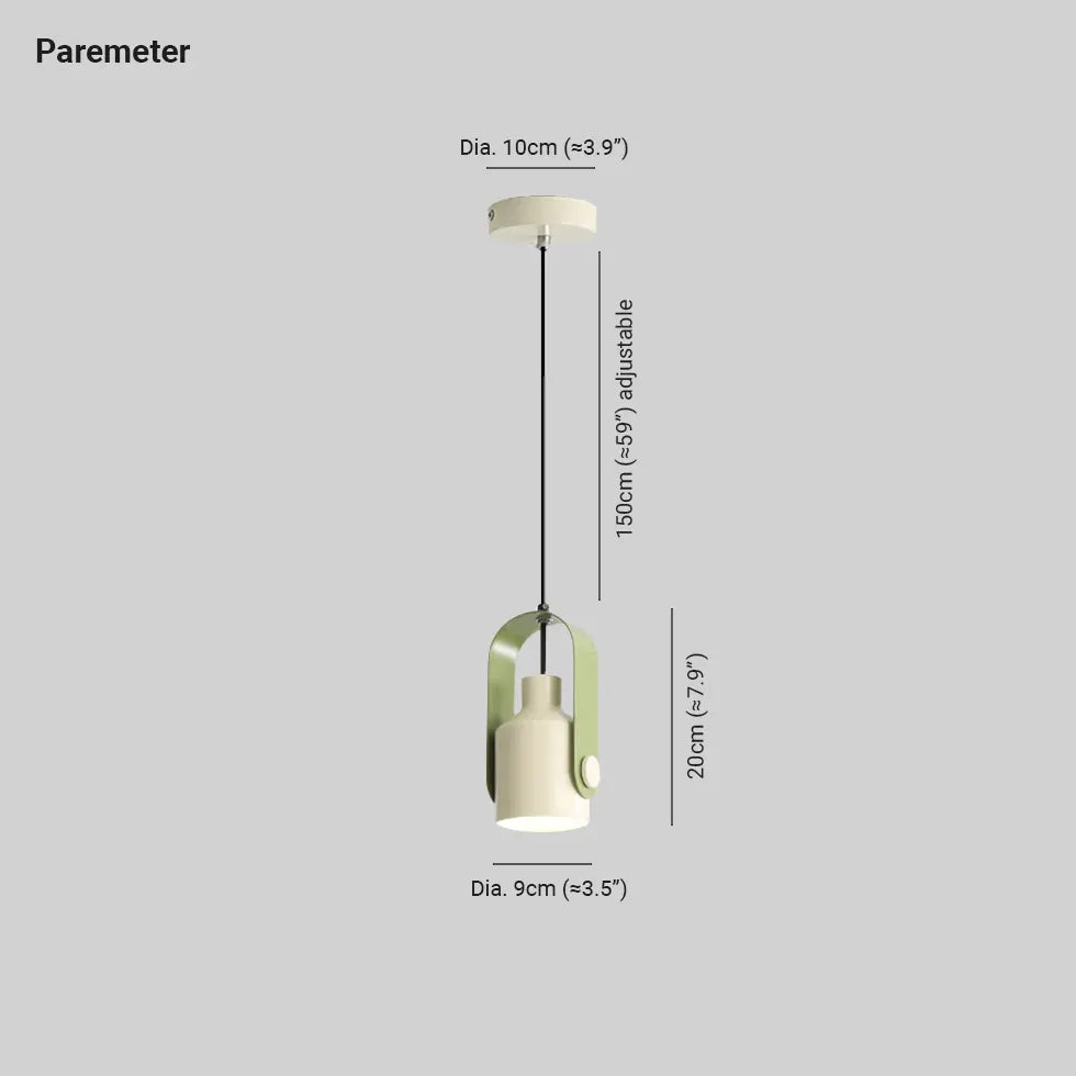 Lampadario cameretta moderno con maniglia sospesa - clowasit.com