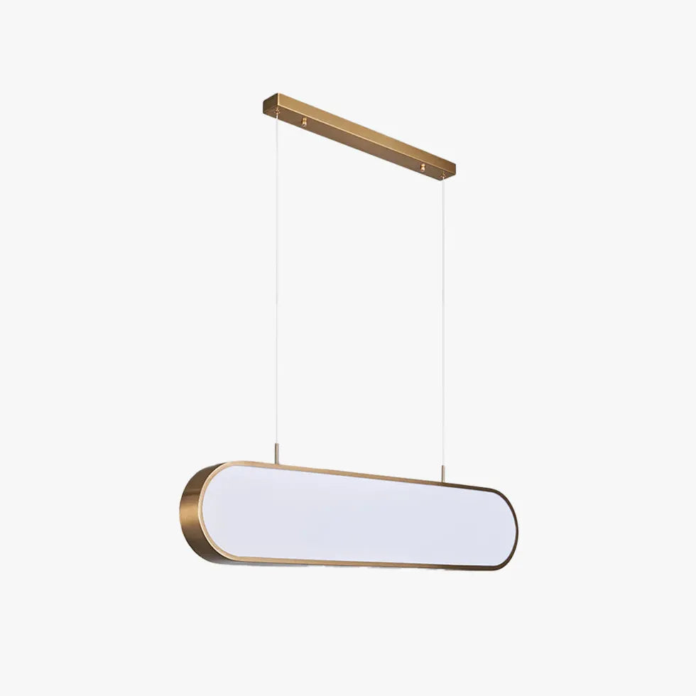 Lampadari sopra il tavolo da pranzo dorata - clowasit.com