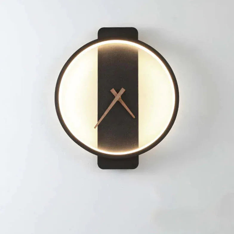 Applique art deco da parete orologio circolare - clowasit.com
