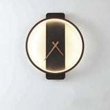 Applique art deco da parete orologio circolare - clowasit.com