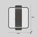Applique art deco da parete orologio circolare - clowasit.com