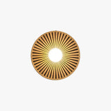 Lampada parete rotonda resina lineare - clowasit.com