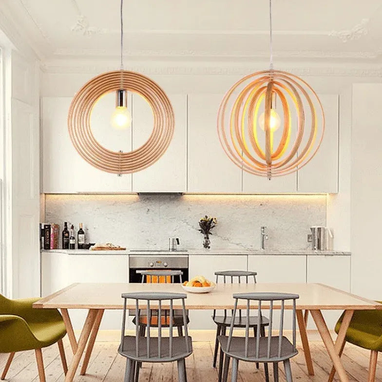 Lampadario Legno Sospensione Design Elegante e Funzionale - clowasit.com