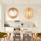 Lampadario Legno Sospensione Design Elegante e Funzionale - clowasit.com