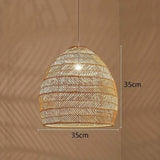 Lampadari a sospensione sala da pranzo bambù - clowasit.com