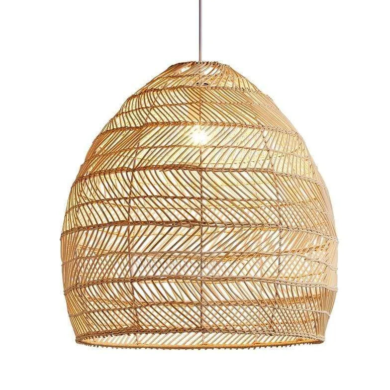 Lampadari a sospensione sala da pranzo bambù - clowasit.com