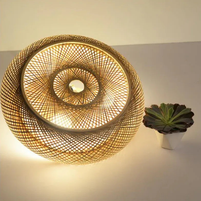 Lampadari per tetto in legno Arredamento in Rattan - clowasit.com