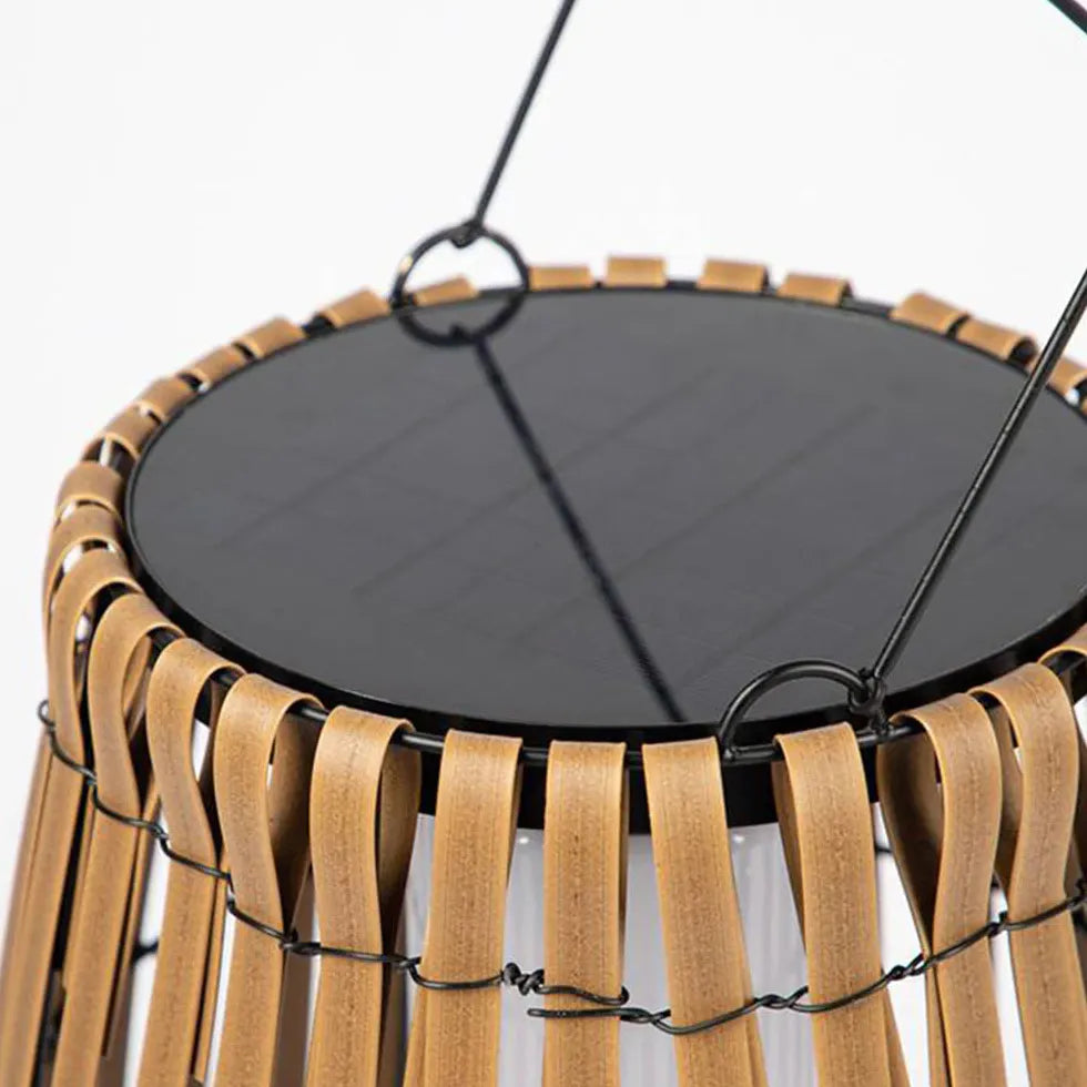 Lampada da terra da giardino lanterna bambù - clowasit.com