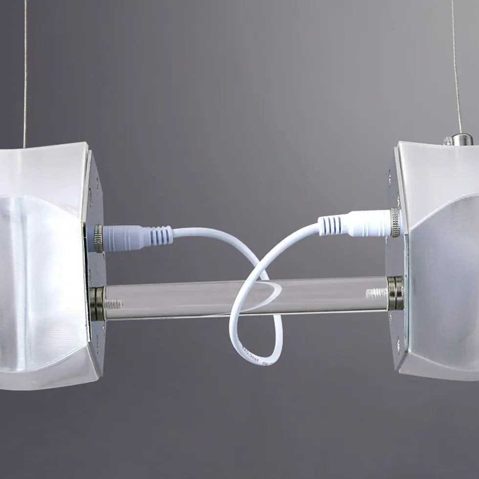 Lampadario moderno led cucina stile onde lunghe - clowasit.com