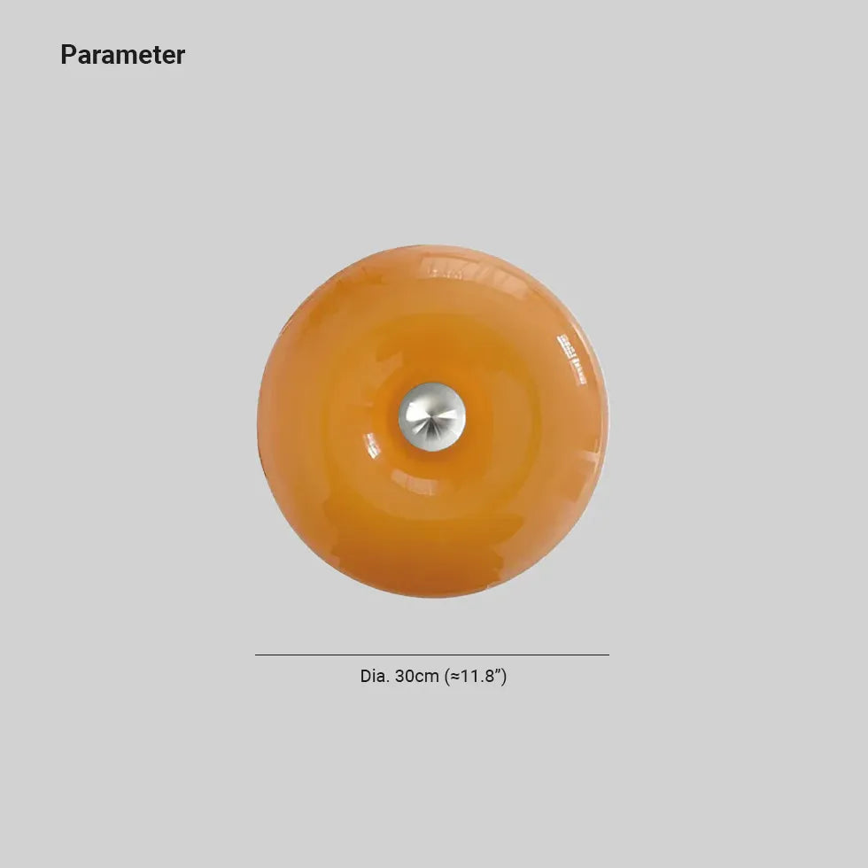 Plafoniere Led Moderne Da Parete Arancione Eleganza - clowasit.com