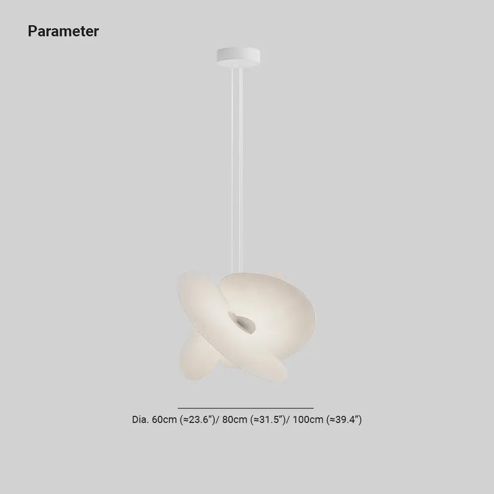 Lampadari da interni moderni in seta bianca - clowasit.com