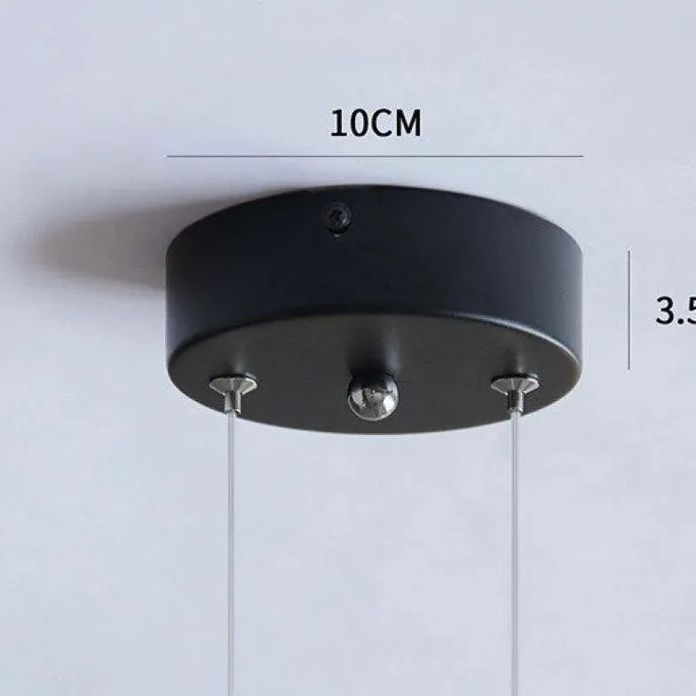 Lampadari stile nordico design con vetro sferico - clowasit.com