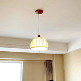 Lampadario in Tessuto Stile Retro a Semicerchio - clowasit.com